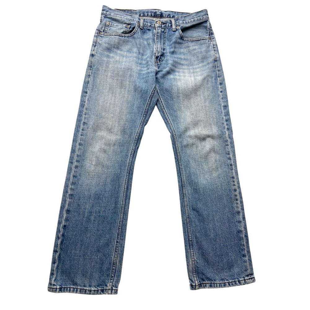Levis 559 Jeans Mens 32x29 Blue Relaxed Straight Leg Medium Wash Denim Pants